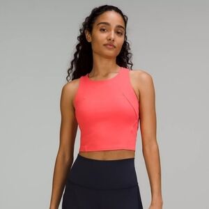 Lululemon Wunder Train Racerback Tank Top Womens 6 Pale Raspberry